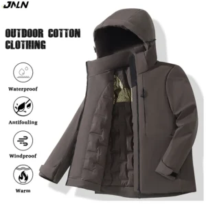 Unisex Waterproof Fleece Jackets Winter